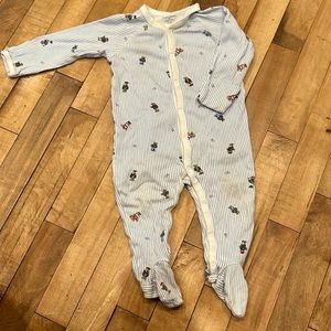 Ralph Lauren 6-9m super soft cotton footie